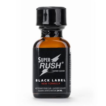 Super Rush Black Label Poppers - 24ml
