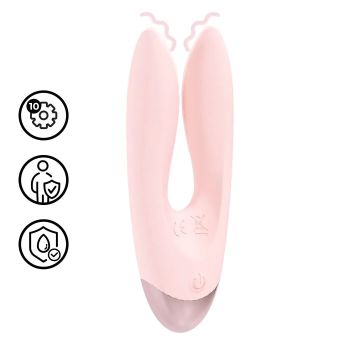 Doppelter Vibrator Amour - Rosa