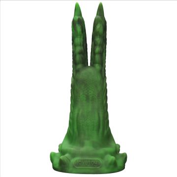 Monster Dildo Savage Charm Double Claw - Grün