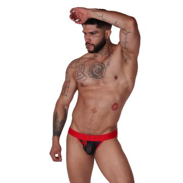GIGO Jockstrap met Sterrenpatroon Star - Rood