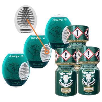 El Naughty Egg Popper Pack