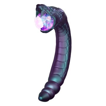 Temptasia Leuchtender Plasmakugel-Vibrator - Klapperschlange