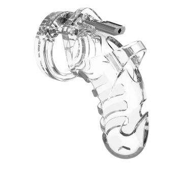 Keuschheitskäfig Modell 26 Transparent - 11,5 cm