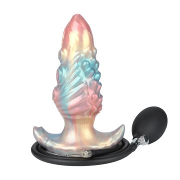 Power Monsters Opblaasbare Buttplug - Ebon Leviathan