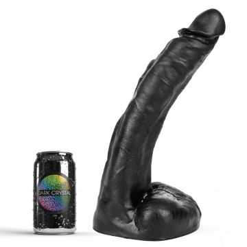 Dark Crystal Schwarzer Dildo Fernandus - 33 cm