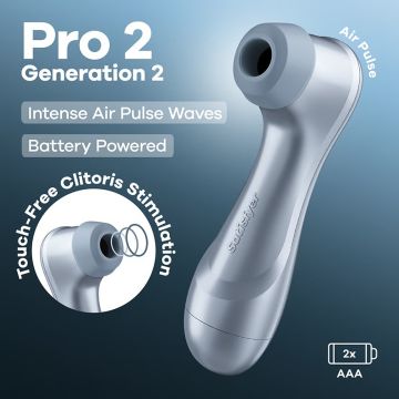 Satisfyer Pro 2 Generation 2 Battery Series - Blau