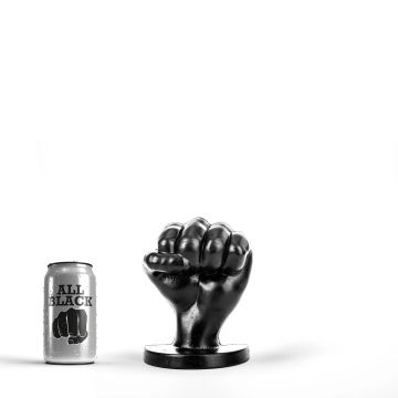 All Black Fist Plug L - Schwarz