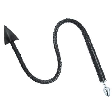Buttplug mit Peitsche Teufelsschwanz