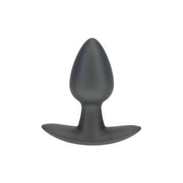 Analplug Klein Gunmetal - 6,5 cm