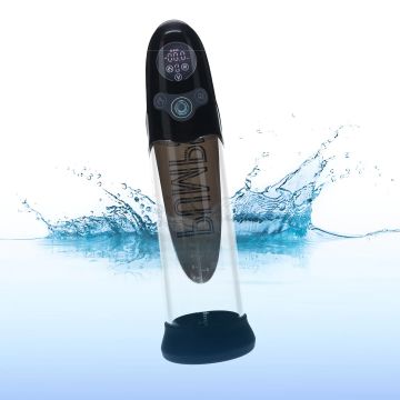 Tauchbare automatische Penispumpe mit KI - Schwarz