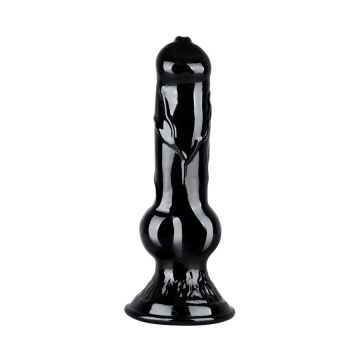 XXL Dog Dildo Schwarz