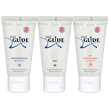 Just Glide Gleitmittel-Mix - 3 x 50ml 
