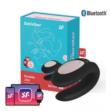Satisfyer Double Joy App-Connect - Schwarz
