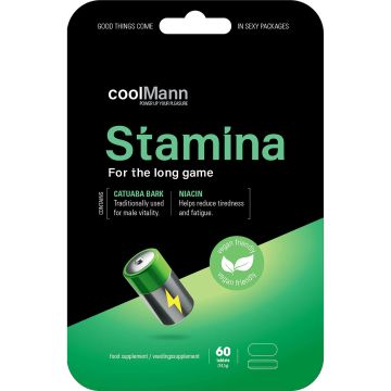 Cobeco CoolMann Stamina Tabletten - 60 Stück