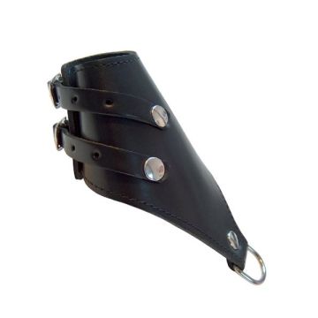 Mister B Leder-Fallschirm mit 2 Schnallen und D-Ring