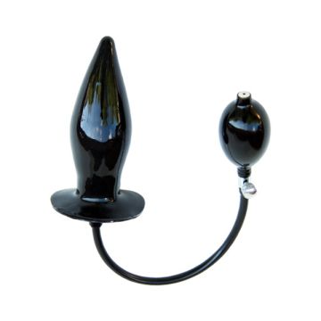 Aufblasbarer Buttplug - Schwarz XL