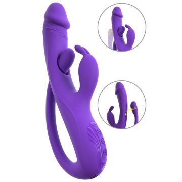 Rabbit Vibrator mit G-Punkt/Anal Tickler Sweet Smile