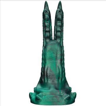 Monster Dildo Savage Charm Double Claw - Dunkelgrün