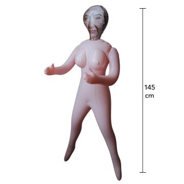 Horny Granny Aufblaspuppe - Hidden Desire