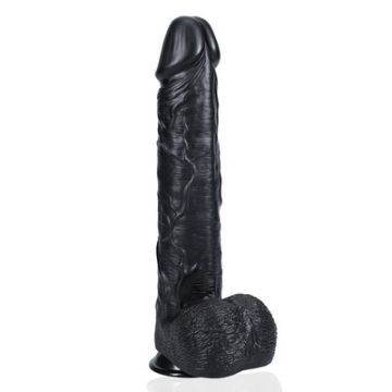 Realistischer Dildo Mit Hoden Extra Groß 38 cm
