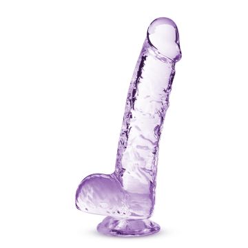 Realistische Dildo Crystalline Amethyst - Paars