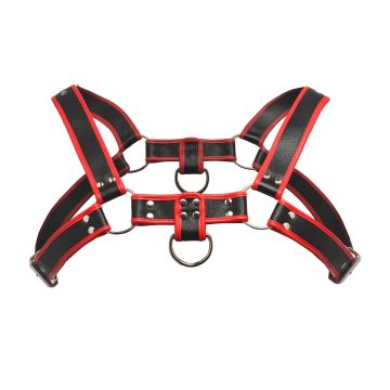 Bulldog Harness Master Series - Rot