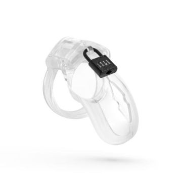 Keuschheitskäfig Transparent Lockdown - Klein