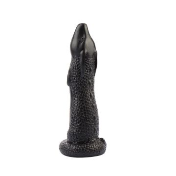 Monster Dildo Wyrm Baiser - Schwarz