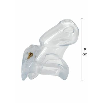 Keuschheitskäfig Clear Control Long - Transparent