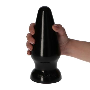 Lusty XXL Buttplug Adamo - Schwarz - 16,5 cm