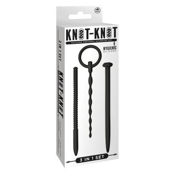 Penis Plugs Set Knot Knot - 3 Stück