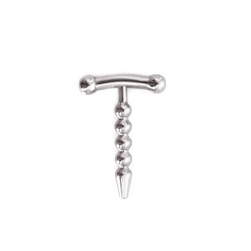 Kiotos Stalen Penisplug Rod - 5.7 cm