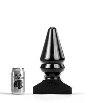 All Black Buttplug Schwarz - 28,5 cm
