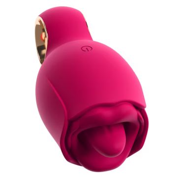 You2Toys Leckende und Rotierende Zungenvibrator Oral Fun - Rosa