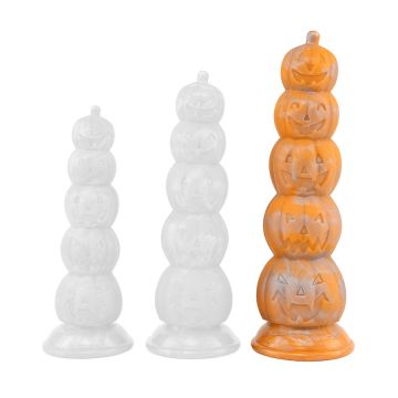 Anal Dildo Kürbis L - Orange