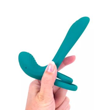 Vibrierender Cockring Couples Grün
