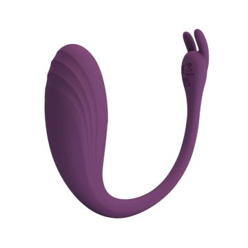 Catalina Tragbarer Vibrator mit App-Steuerung - Lila