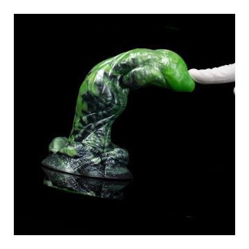 Monster Dildo Gode Nebuk - Grün