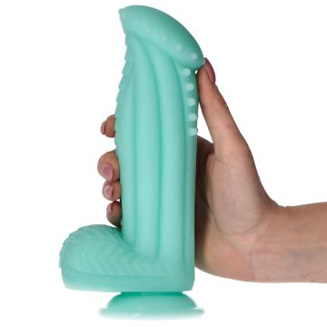 Monster Dildo Captain Squirtino - Türkis