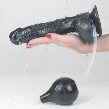 Squirting Realistische Dildo Zwart 10