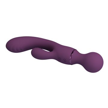 Rabbit Vibrator Pretty Love All Rounder Dual-Action - Lila