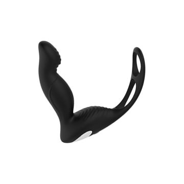 Wiederaufladbarer Analvibrator mit Cockring