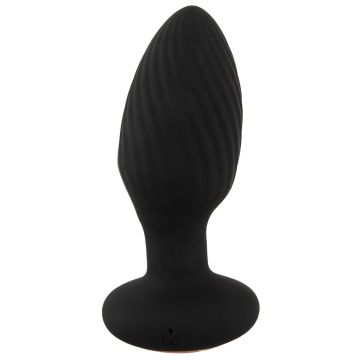 Anos Rotierender Buttplug - Schwarz