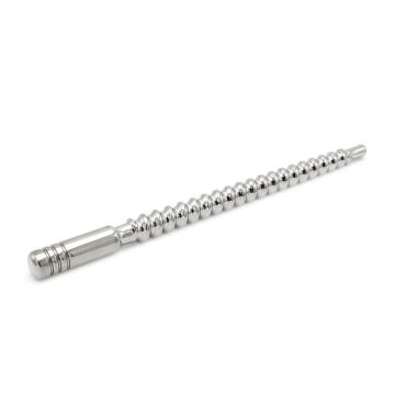 Penisplug Special Twist Edelstahl - 18 cm