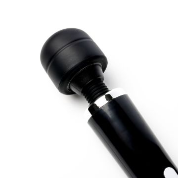 Simple Pleasure Wand Vibrator - Schwarz