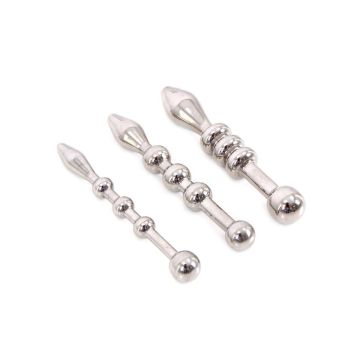 Urethral Trainer Kit Perlende Penisplug 3 Stück
