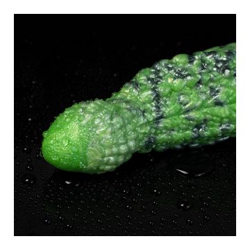 Monster Dildo Gode Puruk - Grün