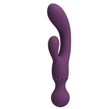 Rabbit Vibrator Pretty Love All Rounder Dual-Action - Lila