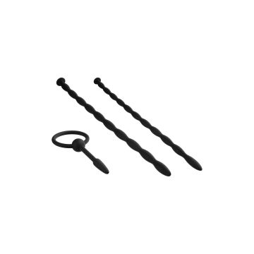 3 in 1 Penis Pluggen Knot Knot Urethral Sound
