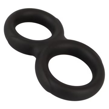 Doppel-Penisring - Schwarz